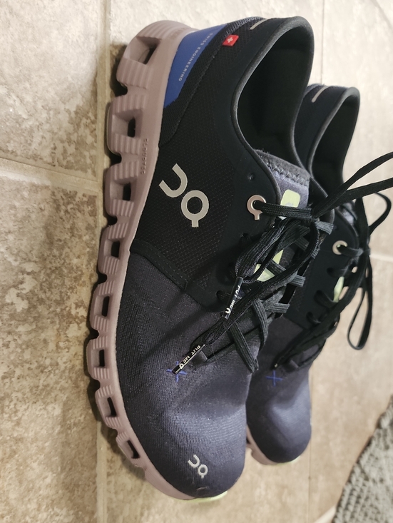 On Running Shoes - On Running Women's Athletic Shoes in Navy, Lavender and Lime